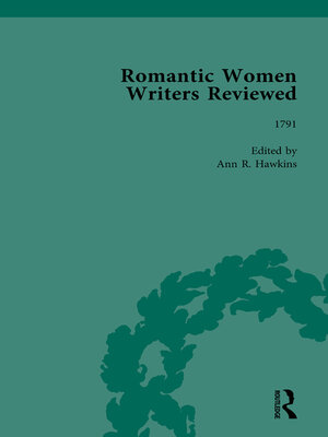 cover image of Romantic Women Writers Reviewed, Part II vol 6